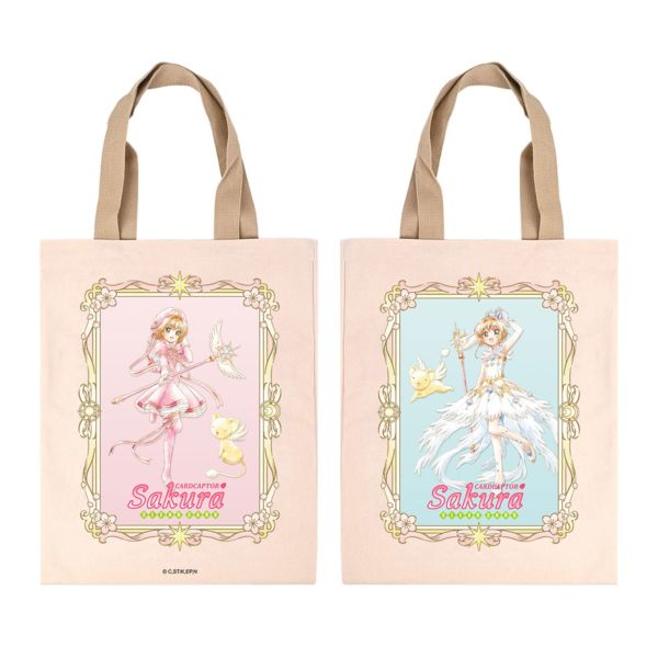 Sakura & Kero-chan Tote Bag Cardcaptor Sakura Clear Card
