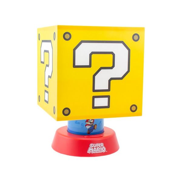 Question Block 3D Lamp Super Mario Nintendo