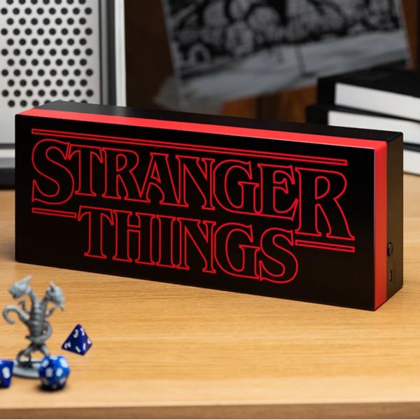 Lámpara 3D Logo Stranger Things