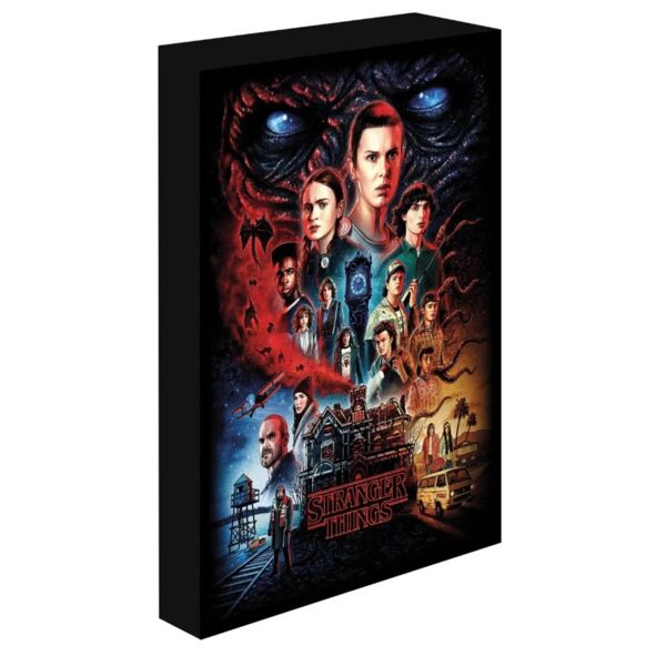 Stranger Things Season 4 Poster Lamp