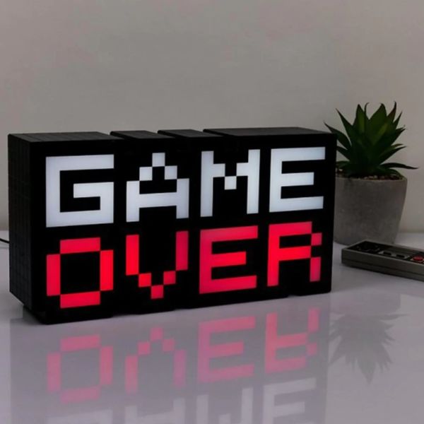 Game Over Lamp 3D Paladone
