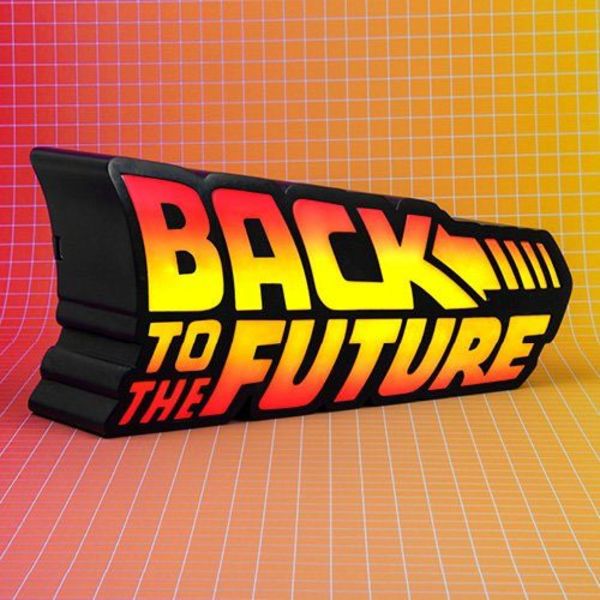 Lampara 3D Regreso al Futuro Logo