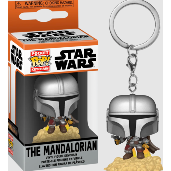 Llavero Funko El Mandaloriano Star Wars The Mandalorian Pocket POP 