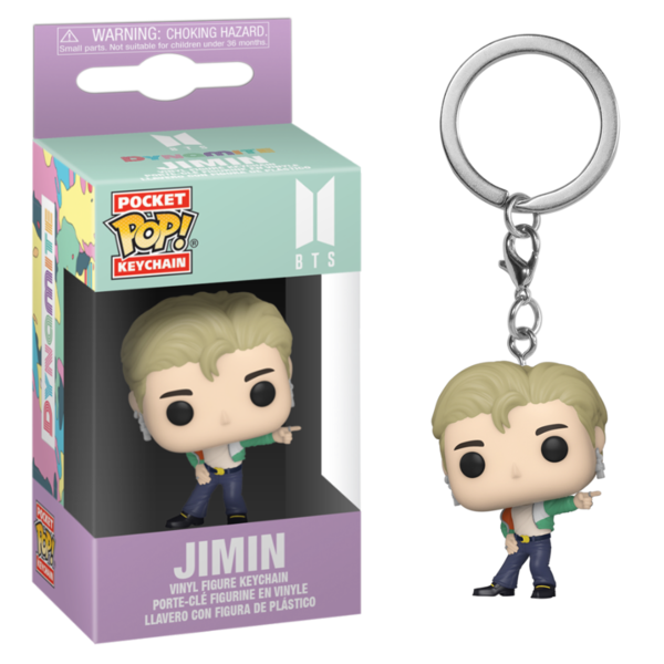 Jimin Dynamite Funko Keychain BTS Pocket POP