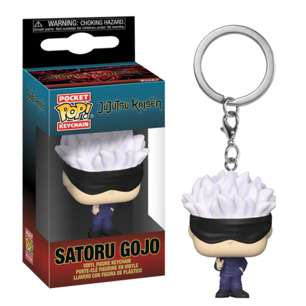 Satoru Gojo Jujutsu Kaisen Keychain Funko Pocket POP