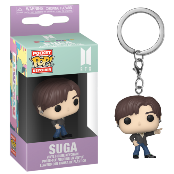 Suga Dynamite Funko Keychain BTS Pocket POP