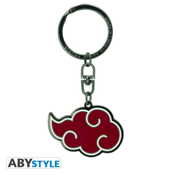 Akatsuki Cloud Metallic Keychain Naruto Shippuden