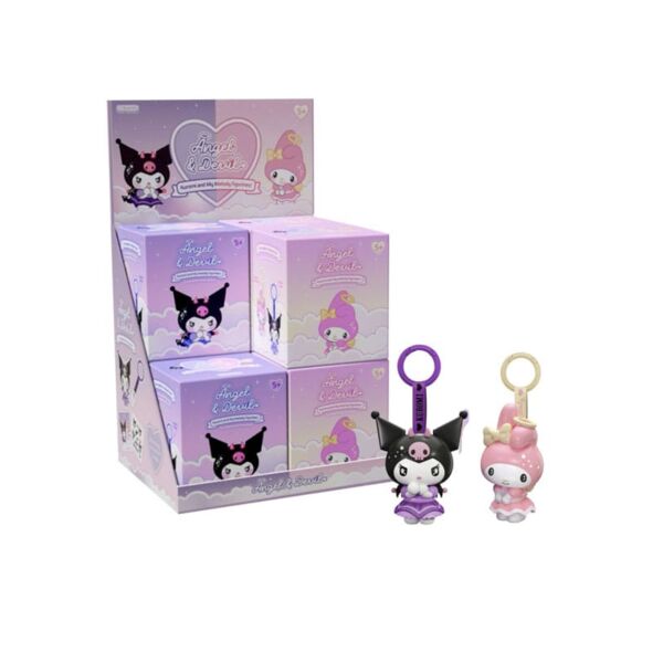 Angel & Devil Mini Figure Keychain Sanrio