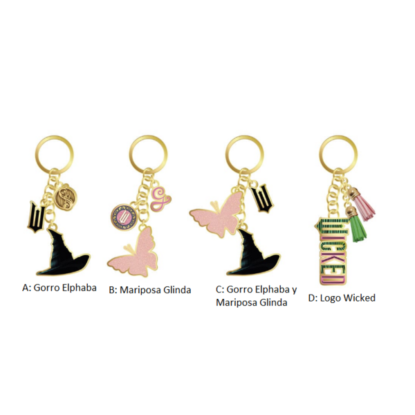 Wicked Keychain Charms