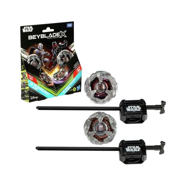 Beyblade X Mandalorian 3-60F & Moff Gideon 3-80N Star Wars: The Mandalorian