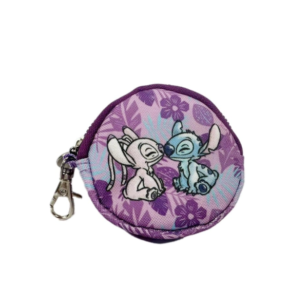 Stitch & Angel Coin Purse Lilo & Stitch Disney 