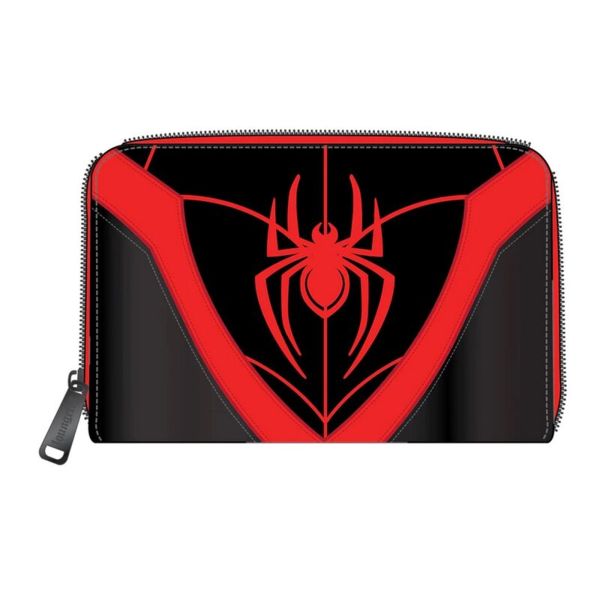 Miles Morales Purse Card Holder Spiderman Marvel Comics Loungefly