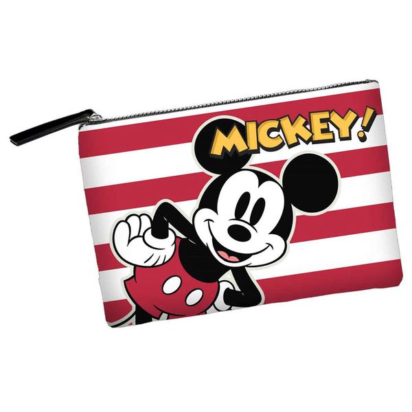 Mickey Mouse Stripes Toiletry Bag Disney 