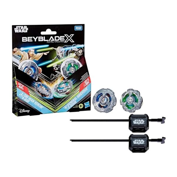 Beyblade X Obi-Wan Kenobi 4-60P & General Grievous 3-80HN Star Wars