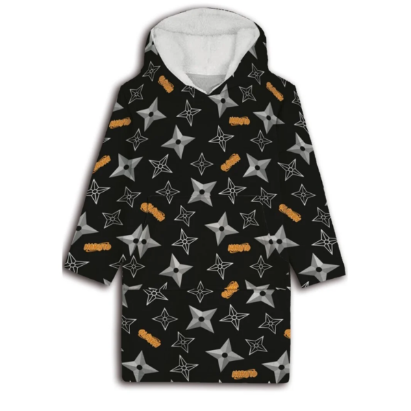 Shurikens Polar Poncho Naruto Shipudden Children Size 7-14 years