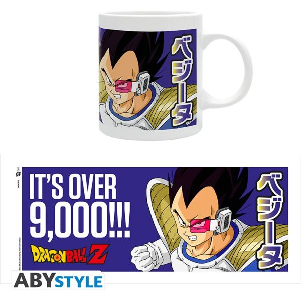 Vegeta Mug It's Over 9000 Dragon Ball Z 320 ml