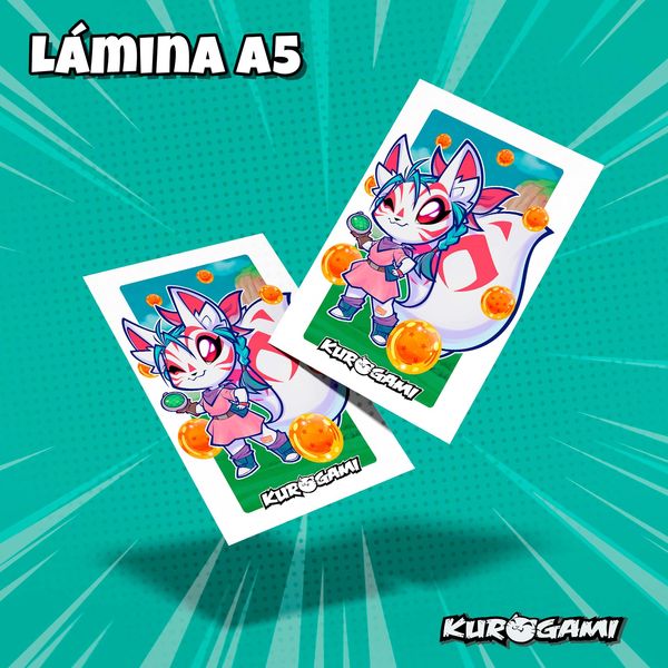 Print A5 Katsumi Adventurer Kurogami