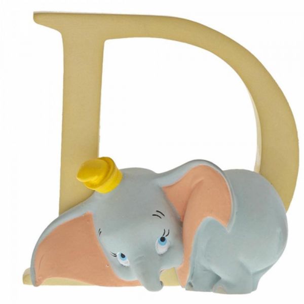 Letter D Dumbo Figure Disney Enchanting Collection