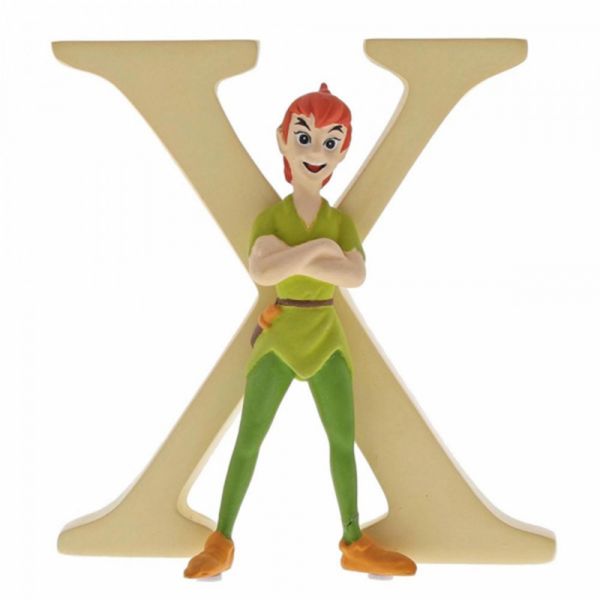 Figura Peter Pan Letra X Disney Enchanting Collection