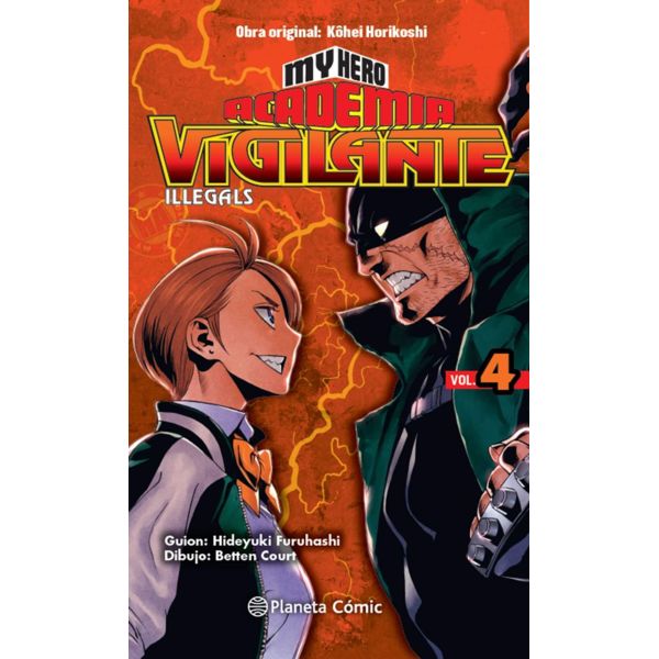 My Hero Academia Vigilante Illegals #04 Manga Oficial Planeta Comic (spanish)