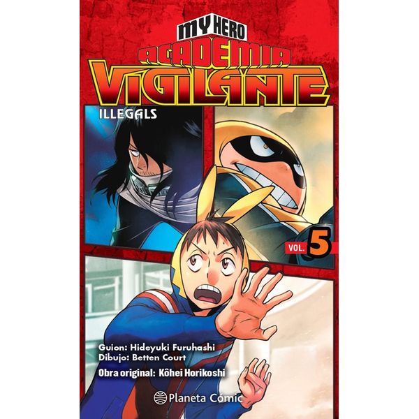 My Hero Academia Vigilante Illegals #05 Manga Oficial Planeta Comic (spanish)