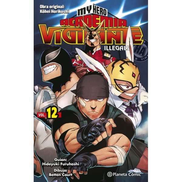 My Hero Academia Vigilante Illegals #12 Manga Oficial Planeta Comic (English)