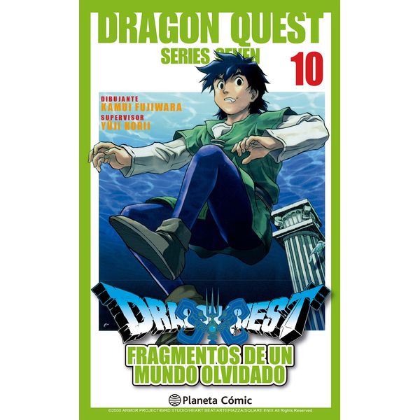 Dragon Quest VII Fragmentos De Un Mundo Olvidado #10 Manga Oficial Planeta Comic (Spanish)