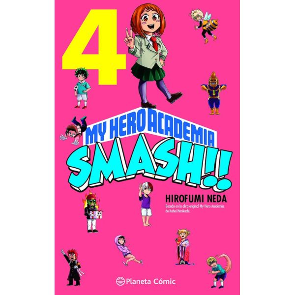 My Hero Academia Smash #04 Manga Oficial Planeta Comic (Spanish)