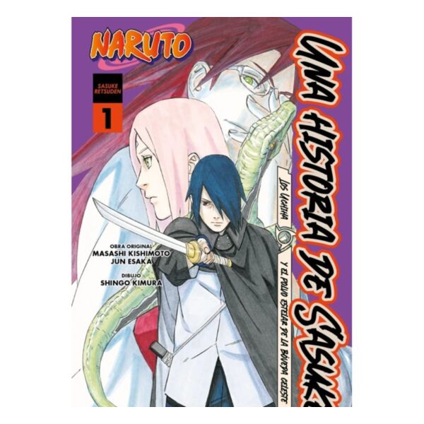 Naruto: Una historia de Sasuke. Los Uchiha y el polvo estelar de la bóveda celeste #01 Spanish Novel