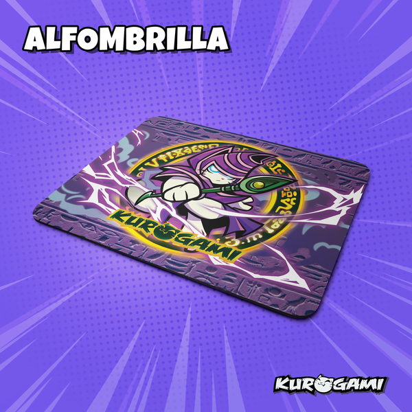 Alfombrilla de ratón Kuroneko Mago Kuro Kurogami Alfombrilla de ratón Kuroneko Mago Kuro Kurogami