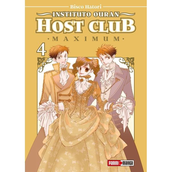 Maximum Instituto Ouran Host Club #04 Manga Oficial Panini Cómic