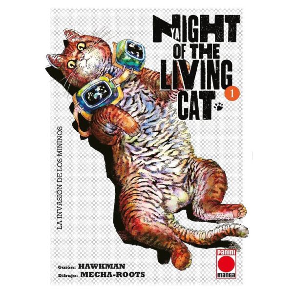 Nyaight of the Living Cat #01 Manga Oficial Panini Manga (Spanish)