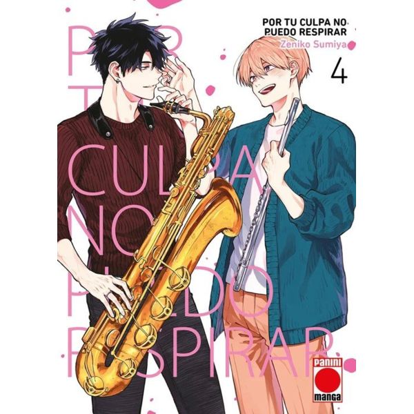 Because of you I can't breathe #4 Spanish Manga