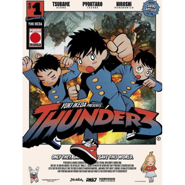 Thunder 3 #01 Spanish Manga