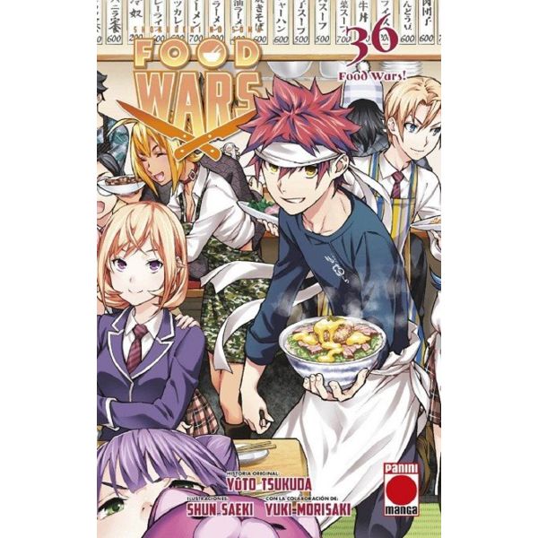Food Wars Shokugeki no Soma #36 Manga Oficial Panini Manga