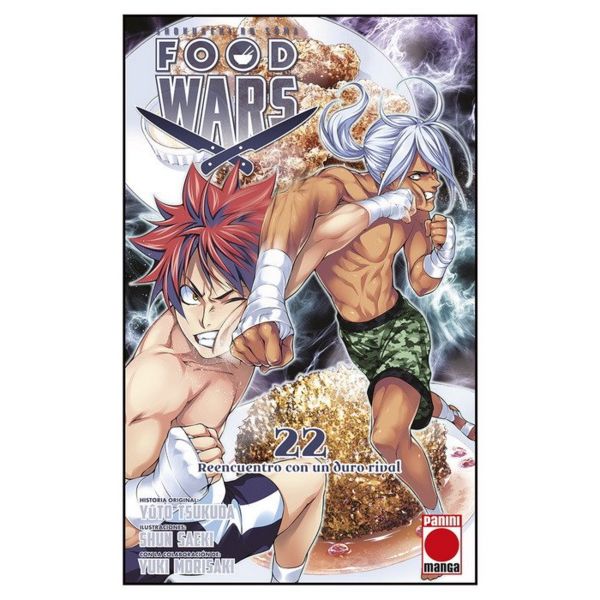 Food Wars Shokugeki no Soma #22 Manga Oficial Panini Manga (Spanish)