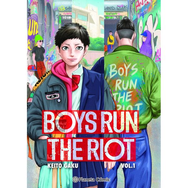 Boys run the Riot #01 Manga Planeta Comic
