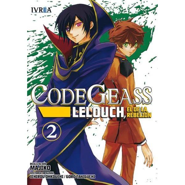 Code Geass Lelouch El De la Rebelion #02 Official Manga Ivrea (Spanish)