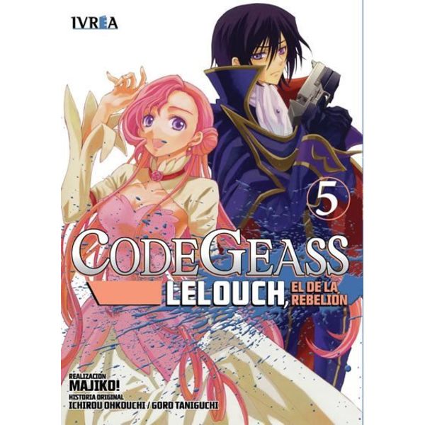 Code Geass Lelouch El De la Rebelion #05 Official Manga Ivrea (Spanish)