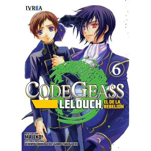 Code Geass Lelouch El De la Rebelion #06 Official Manga Ivrea (Spanish)
