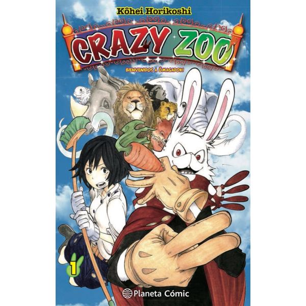 Crazy Zoo #01 Manga Planeta Comic (Spanish)