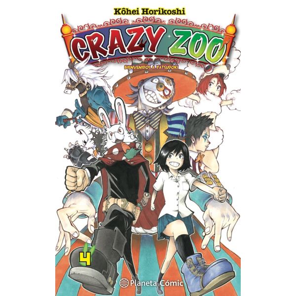 Crazy Zoo #04 Manga Planeta Comic