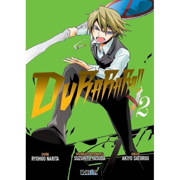  Durarara #02 Official Manga Ivrea (Spanish)