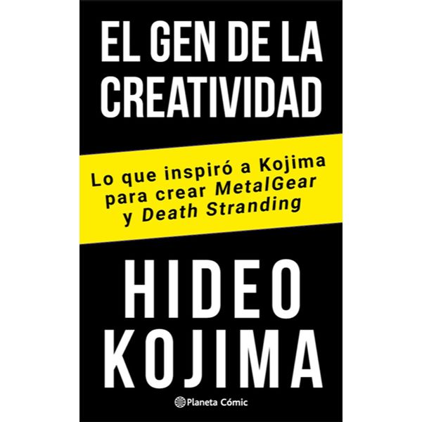 El gen de la creatividad: Lo que inspiro a Kojima para crear Metal Gear y Death Stranding Libro Oficial Planeta Comic (Spanish)