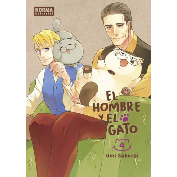 El Hombre y El Gato #04 Manga Oficial Norma Editorial