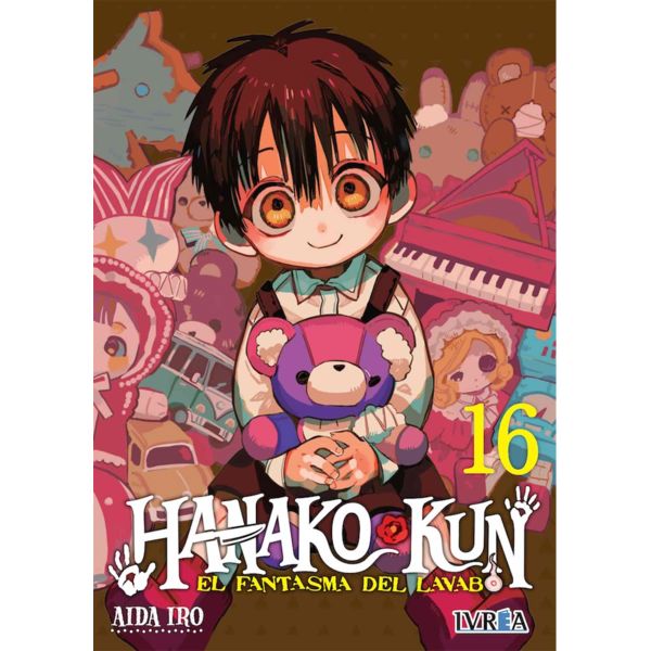 Hanako-kun El Fantasma del Lavabo #16 Manga Oficial Ivrea