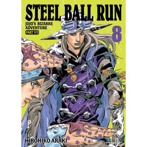 Jojo's Bizarre Adventure Steel Ball Run #08 Manga Oficial Ivrea (Spanish)