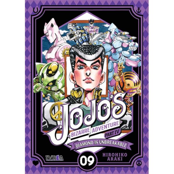 Jojo's Bizarre Adventure Diamond is Unbreakable #09 Manga Oficial Ivrea (Spanish)