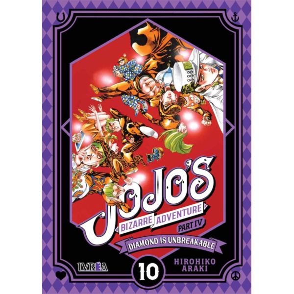 Jojo's Bizarre Adventure Diamond is Unbreakable #10 Manga Oficial Ivrea