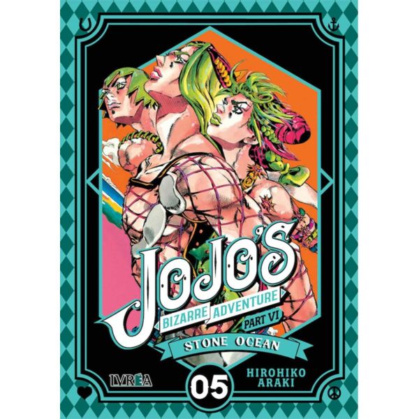 Jojo's Bizarre Adventure Stone Ocean #05 Manga Oficial Ivrea (spanish)